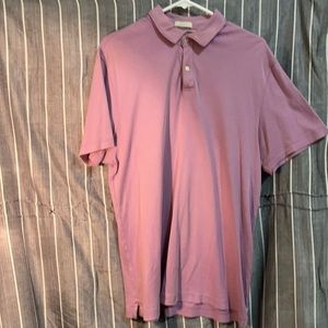 Madison 100% cotton polo shirt mauve purple color